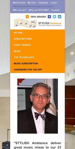 Mobile page screenshot