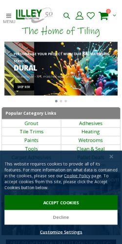 Mobile page screenshot