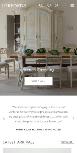 Mobile page screenshot