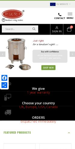 Mobile page screenshot