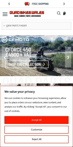 Mobile page screenshot