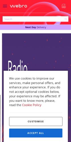 Mobile page screenshot