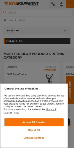 Mobile page screenshot