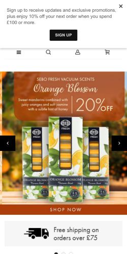 Mobile page screenshot