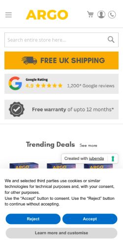 Mobile page screenshot