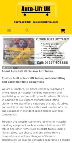 Mobile page screenshot