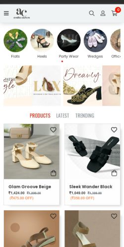 Mobile page screenshot