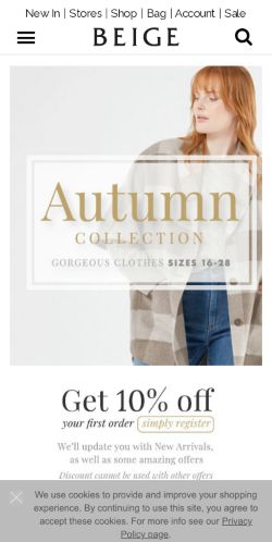 Mobile page screenshot