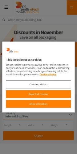 Mobile page screenshot