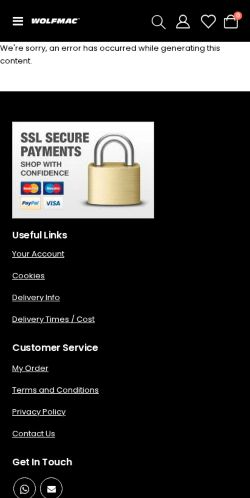Mobile page screenshot