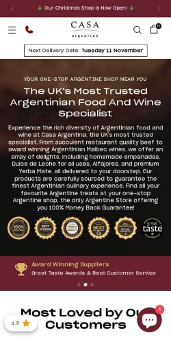 Mobile page screenshot