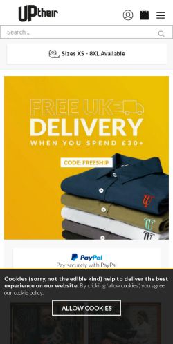 Mobile page screenshot