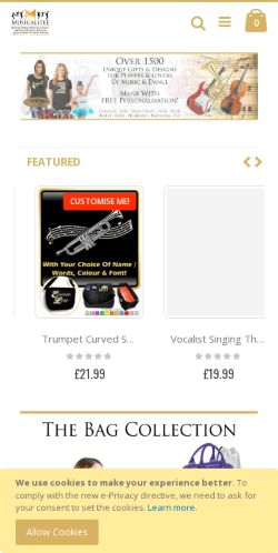 Mobile page screenshot