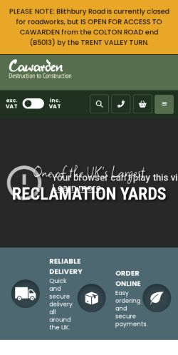 Mobile page screenshot