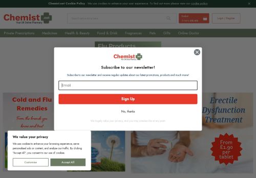 Desktop page screenshot