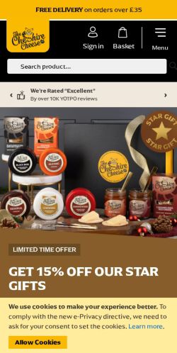 Mobile page screenshot