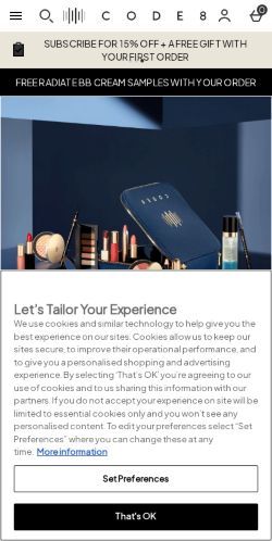 Mobile page screenshot