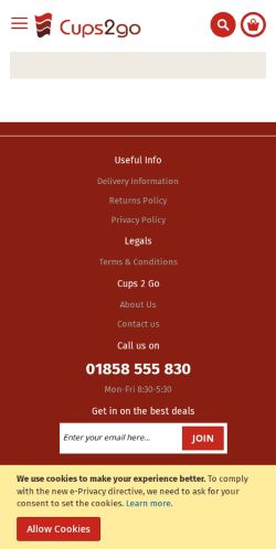 Mobile page screenshot