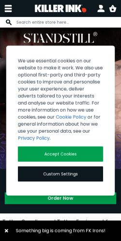 Mobile page screenshot