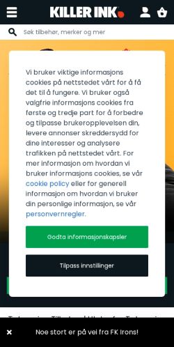 Mobile page screenshot