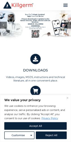 Mobile page screenshot