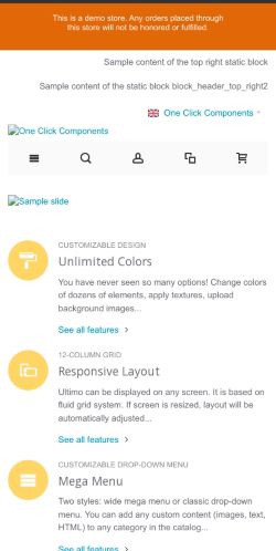 Mobile page screenshot