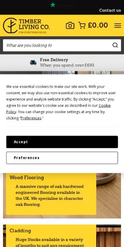 Mobile page screenshot