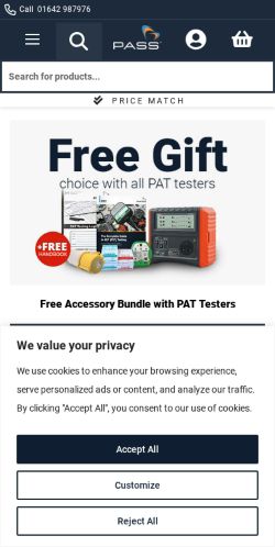 Mobile page screenshot