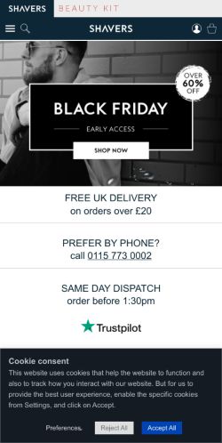 Mobile page screenshot