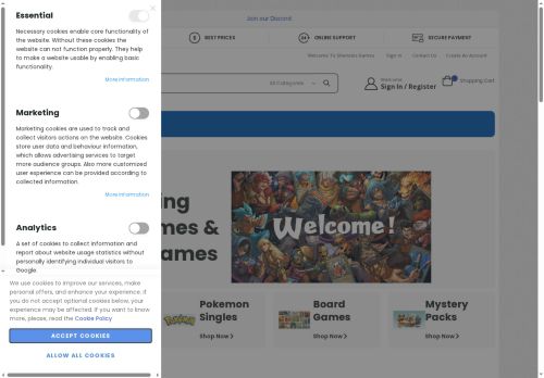 Desktop page screenshot