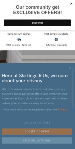 Mobile page screenshot