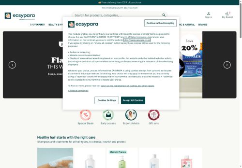 Desktop page screenshot