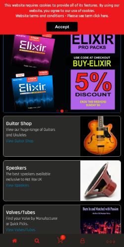 Mobile page screenshot