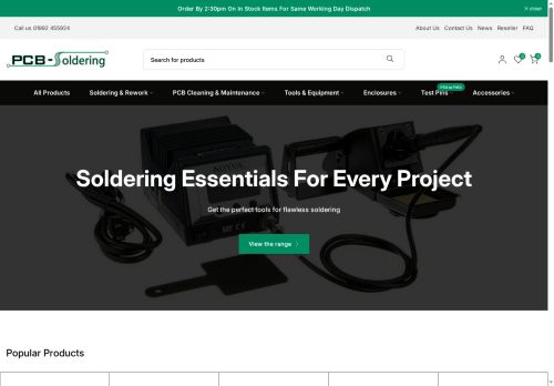 Desktop page screenshot