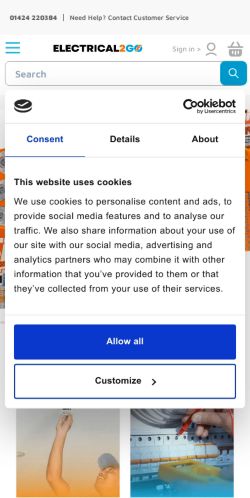 Mobile page screenshot