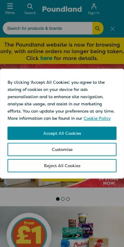 Mobile page screenshot