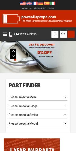 Mobile page screenshot