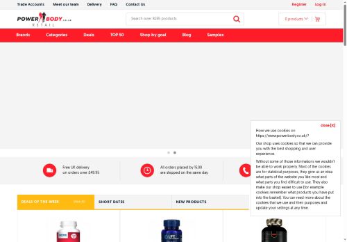 Desktop page screenshot