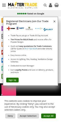 Mobile page screenshot