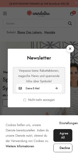 Mobile page screenshot