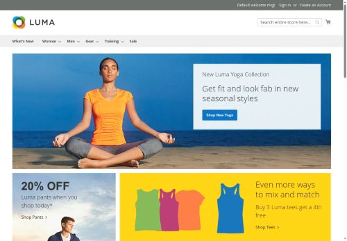 Desktop page screenshot