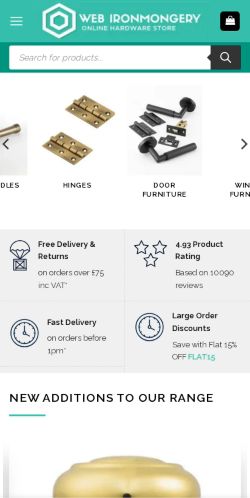 Mobile page screenshot