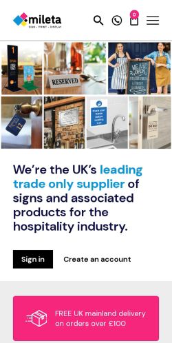 Mobile page screenshot