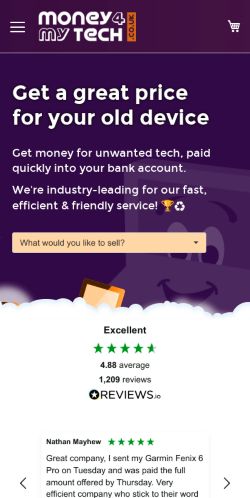 Mobile page screenshot