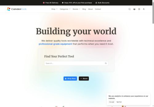 Desktop page screenshot