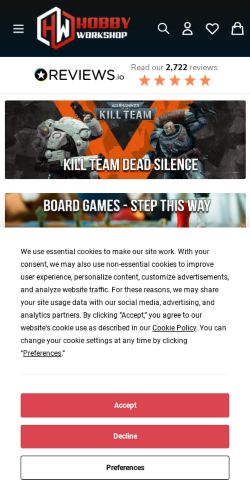 Mobile page screenshot