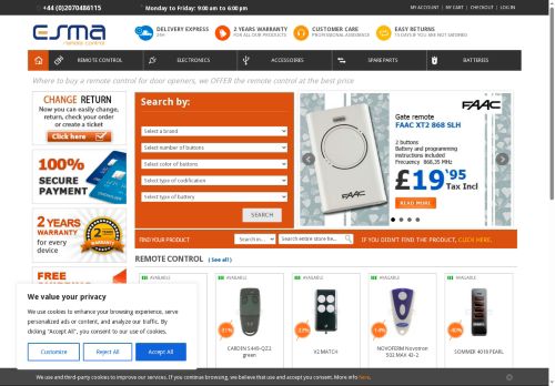 Desktop page screenshot