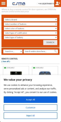 Mobile page screenshot