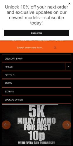 Mobile page screenshot