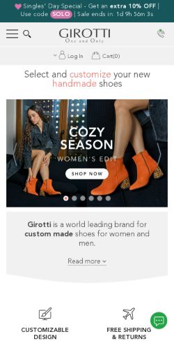 Mobile page screenshot